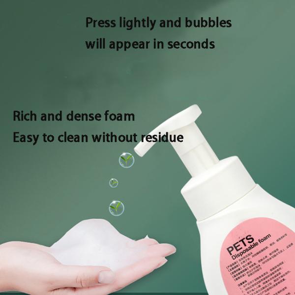 Customized Dog Wash Dry Shampoo 100ml-1000ml No Wash Dog Shampoo