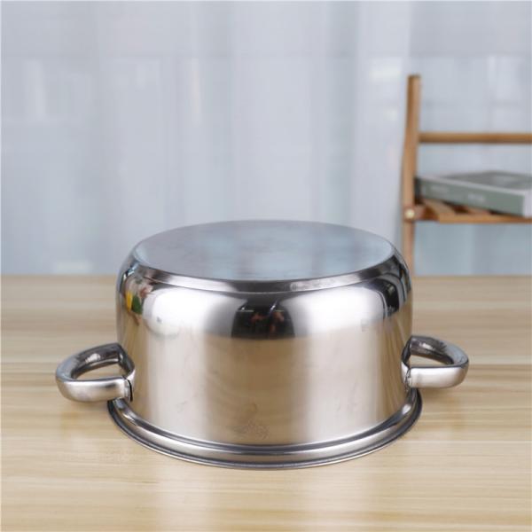 Cookware нержавеющей стали кухни большой емкости баков супа кухни 4L