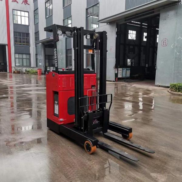 Electric reach forklift trucks Standing reach forklift trucks Lifting height 3m 3.5m 5m with CE certification