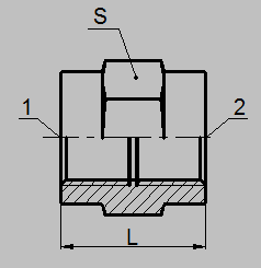 BSPT Female Thread Hex Nipple Pipe Fitting , Hydraulic Industrial Tube Fittings Seamless
