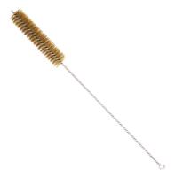 Circulaire de cuivre de brosse de tuyau de fil d'acier, brosse de fil d'acier de nettoyage de Derusting