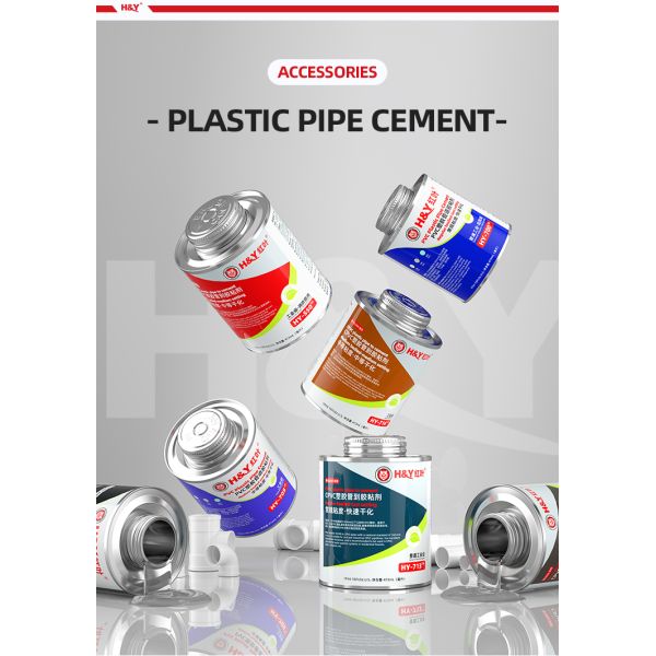 High VIscosity PVC Solvent Cement With Clear Color For Plastic Waterpipe Strong Adhesive