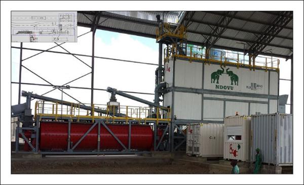 1 Hopper 420000Tons Per Year Clinker Grinding Plant