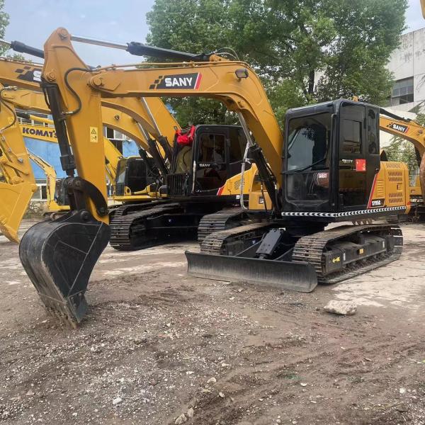 Used SANY 95 excavator price is low used excavator SANY SY75C SANY55 SANY60 SANY75 for sale crusher EPA