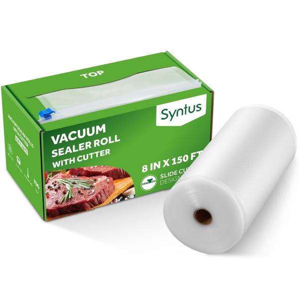 O rolo do vácuo do alimento do rolo do aferidor do vácuo do sanduíche ensaca sacos do armazenamento do alimento para o congelador