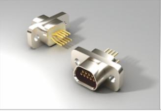 J30J Connecteur micro-rectangulaire PCB à soudure droite féminine à 31 cœurs