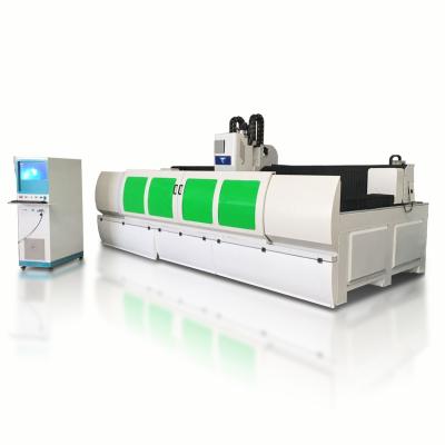1200r Per Min 3 Axis Industrial Marble Cutting 3d Stone Carving Machine 7.5kw