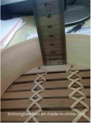 Custom 6-10inch Natural Bamboo Dumpling Steamer 2 Tiers With Lid