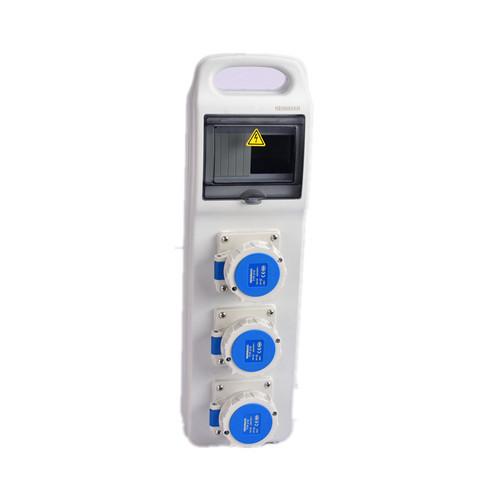 230V 32 Amp IP67 Portable Socket Box PC Plastic Box IEC Standard