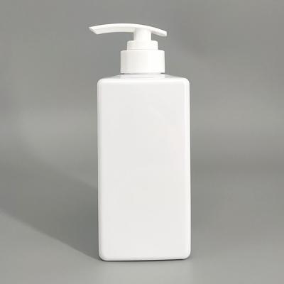 Garrafas Cuboid plásticas da bomba do champô 550ml do ANIMAL DE ESTIMAÇÃO