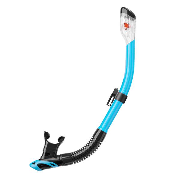 Transparency Full Dry Top Snorkel Breathing Tube For Adult Swimming Pool