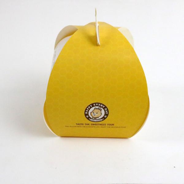 Party Occasions Cartoon Bear Baby Cake Packaging Box Eco Friendly