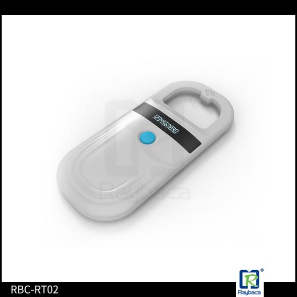 Easy Operating Handheld Mini RFID LF Reader  For Pet Animals Management