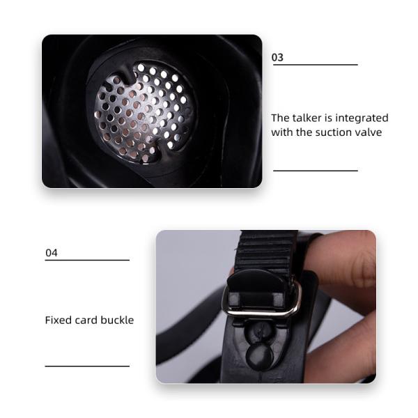 MF14 Chemical Gas Mask Anti Dust Activated Carbon Mask Anti Spurting