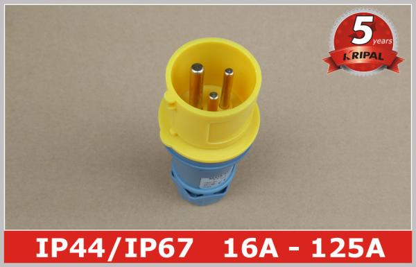 Weatherproof 110v 4h Industrial Plugs Male Socket 2P+E , Heavy Duty