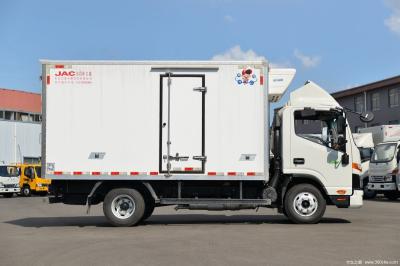 Dever da luz do caminhão da caixa do refrigerador de JAC 4x2 5 toneladas de congelador Van Truck
