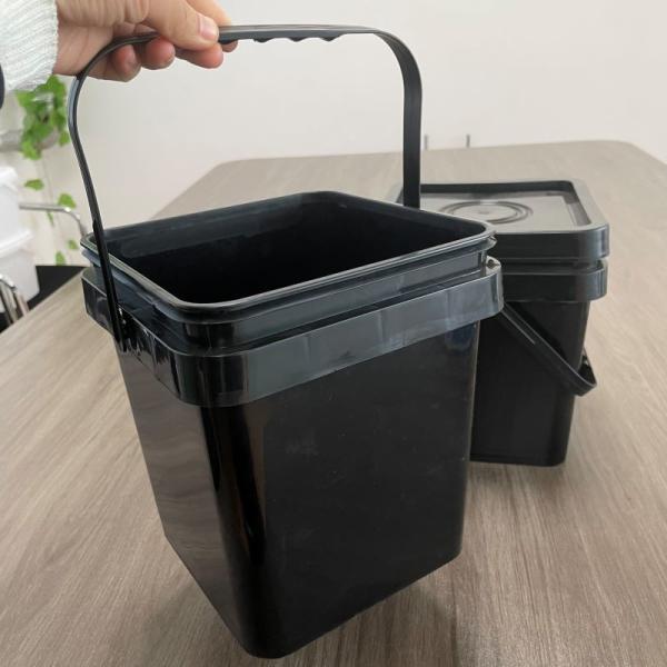 Certificate GAP/ISO/FDA 3kg 5kg 10kg Square Bucket with 4 Sides Printing Easy-Opening