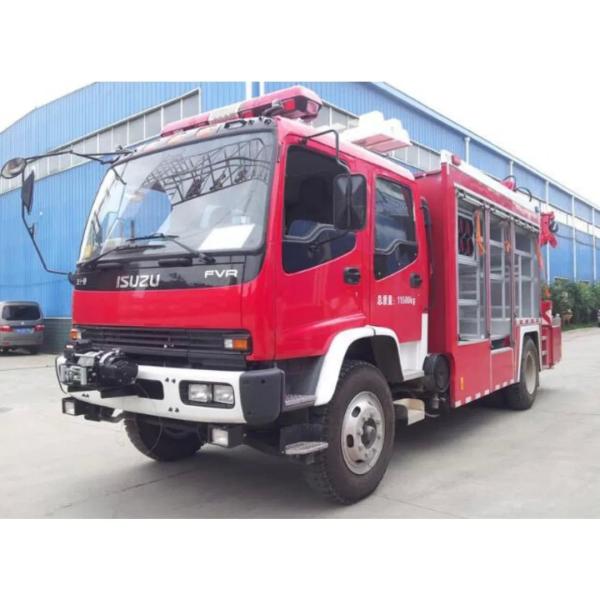 ISUZU Emergency Rescue Fire Vehicle Fvr 240HP 5tons Crane Rescue Fire Truck