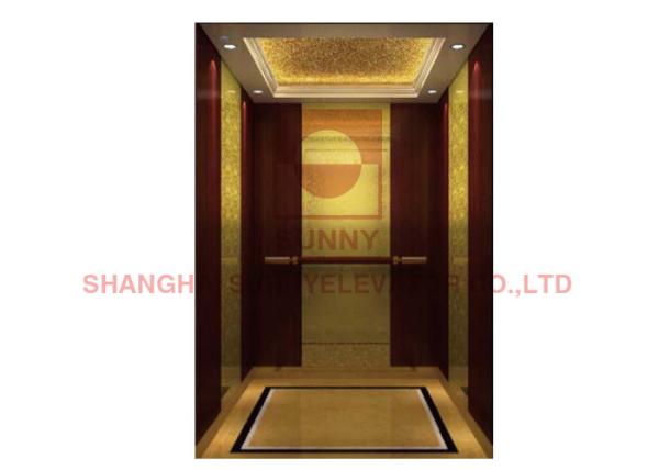 Luxury Villa Residential Elevator Lift With Hairline Stainless Steel