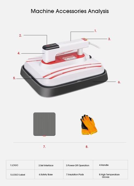 Sublimation Transfers Mini T Shirt Heat Press Machine