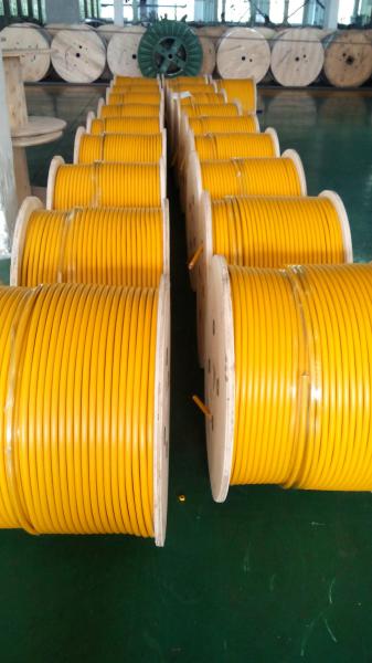 500MHZ Halogen Free Cable 9.50mm Dielectric For Perimeter Detection