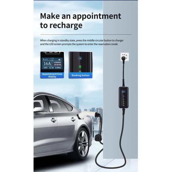 3.5KW-22KW Portable EV Charger for Home Station Output Voltage 110-380V Car Charger