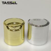 Casquillo plástico cubierto ULTRAVIOLETA del top del disco de la cápsula del oro brillante 24/410 para la loción