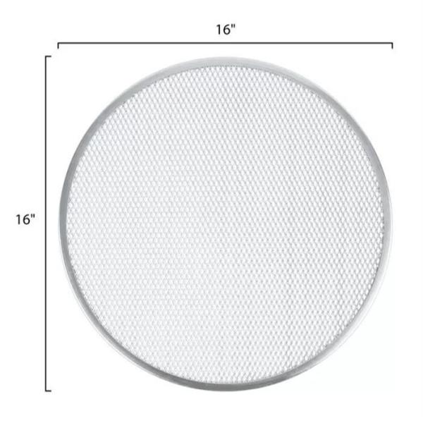 Grade de aço inoxidável Pan Aluminum Mesh Pizza Tray do assado do NSF 1mm do Foodservice
