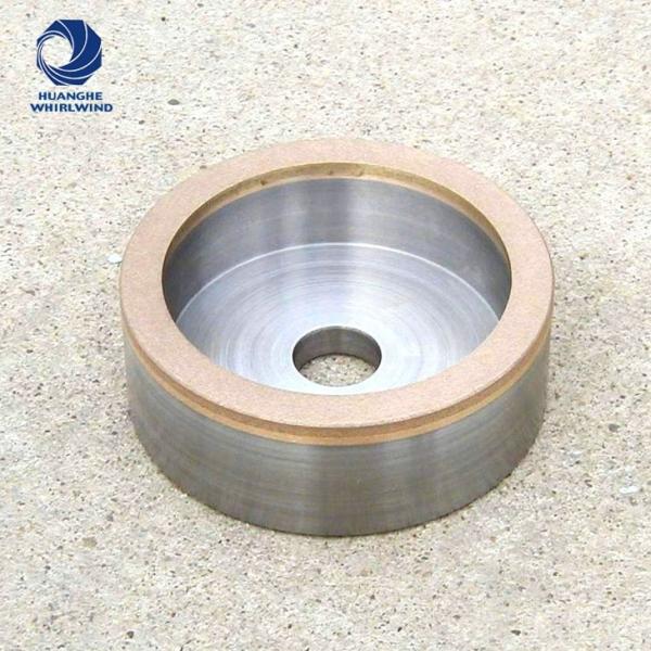 Roda de moedura abrasiva do CBN do diamante das ferramentas para faca ondulada da lâmina do marcador da talhadeira da máquina