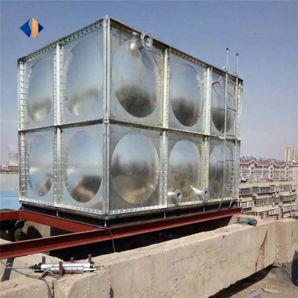 Underground Stainless Steel Rain Collapsible Square Water Storage Tank with Capacity Options