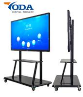 Panel LCD interactivo 220W~500W 3840*2160P del bisel de BOE/SAM/LG 1.8m m