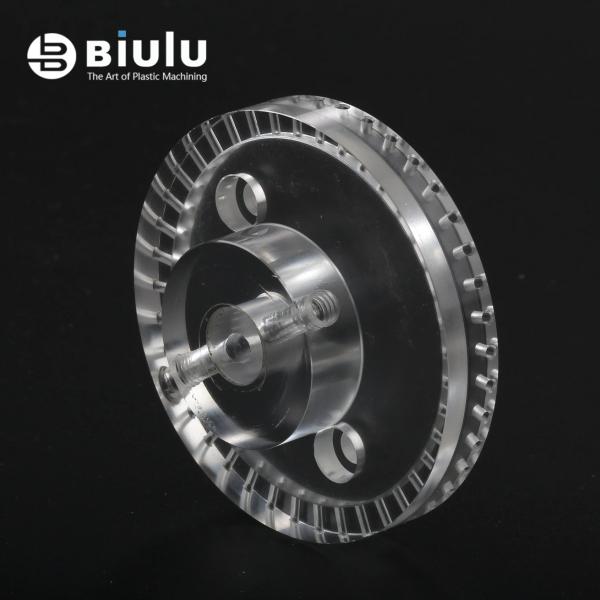 High Precision PMMA Machining 5 Axis Cnc Machining Services Custom Color