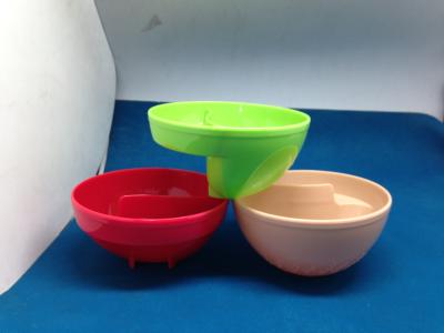 Plastic Kids Melamine Salad Bowl With SGS FDA Houseware Acid Resistance