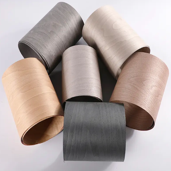 Colocado ecológico de madera de carilla de melamina pegamento de 0,70 mm de color resistente al desgaste