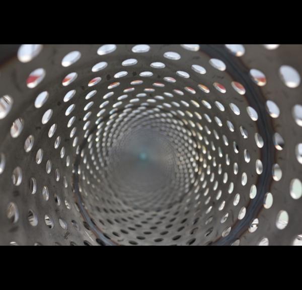 Agriculture Perforated Stainless Steel Cylinder , Durable Perforated Metal Pipe