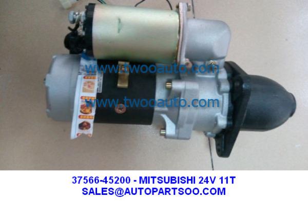 37566-45200, 34566-05200 - MITSUBISHI NEW STARTER 24V 7.5KW 11T MOTORES DE ARRANQUE
