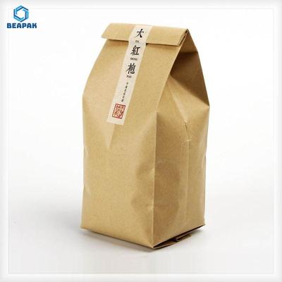 Empacotamento impermeável biodegradável dos feijões de café do papel de embalagem