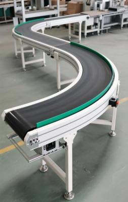 180 degrés ligne de convoyeur Turing/ligne de convoyeur à courroie/lignes de production automatisées