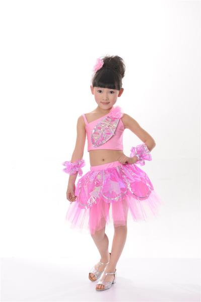 children's tulle dress girl's dance performance stage wear costume JQ-184
