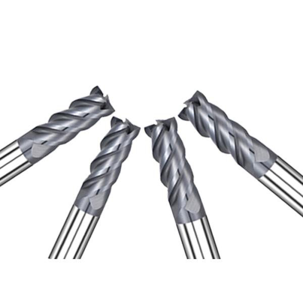 Cortador de trituração quadrado do CNC do moinho de extremidade dos moinhos de extremidade do carboneto das flautas HRC65 4 para material de aço inoxidável ou outro de aço