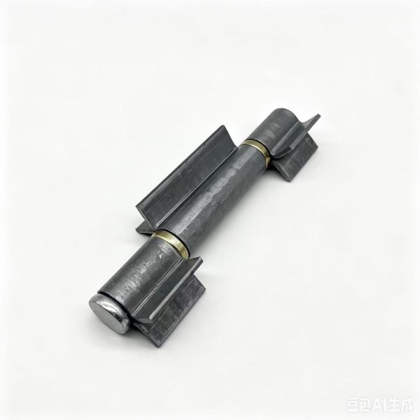 Welding hinge H26503X hinge leaf ringent, with washer or bearing,material:iron, finishing:self color or zinc plating