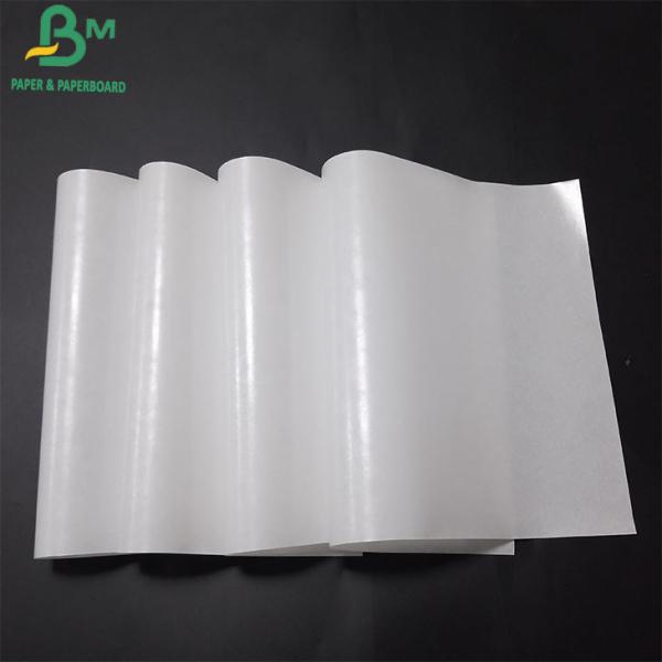 30gsm 60gsm Food Grade Single Side Glossy White Kraft Paper For Packaging Products