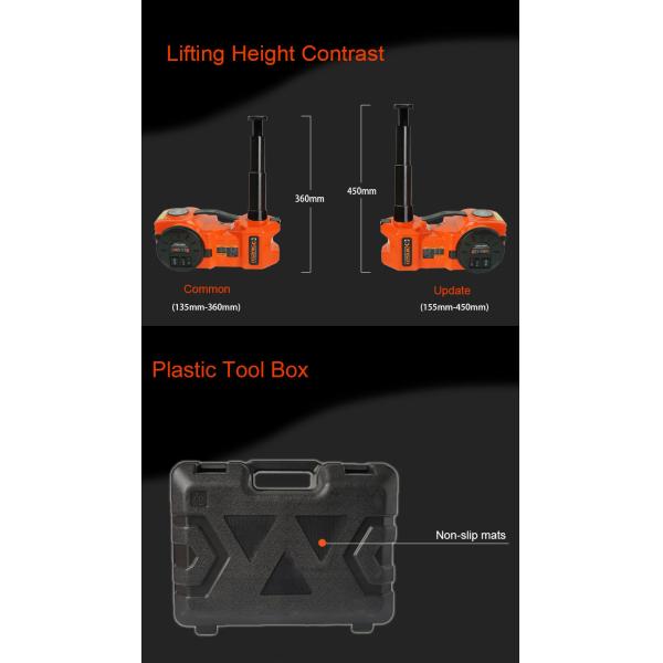 5 Ton Electric Hydraulic Car Jack ASME PASE-2014 Approved 0.65m Air Hose