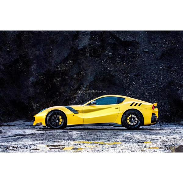 New Product for Ferrari F12 Body Kit F12 Upgraded TDF Style Front and Rear Bumpers