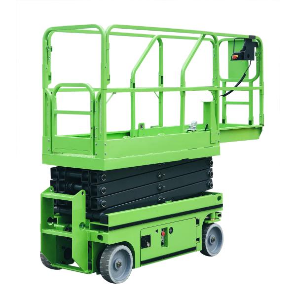 Mini Self Propelled Electric Scissor Lift Platform Elevated Lift MEWP Height 3m