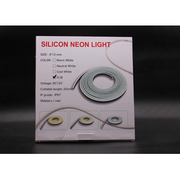 Силикон 4200k качества еды света рождества СИД IK04 12V 140LEDs/m на открытом воздухе