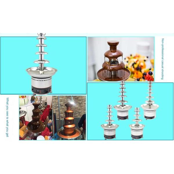 Chocolate Fountain Machine 14KG Digital Display Control for Bakery Professionals