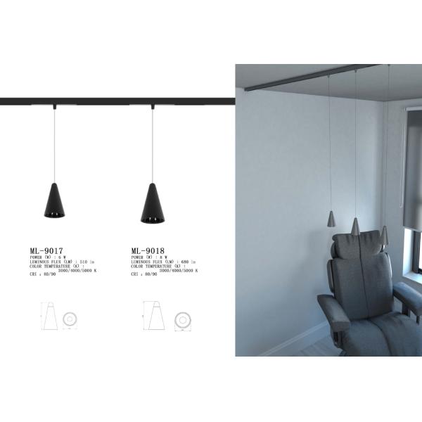 4W 8W Magnetic Track Light Used for Hotel/Restaurant/Showroom/ Villa /Home Dinning Low Voltage 24V/48V LED Spot Light