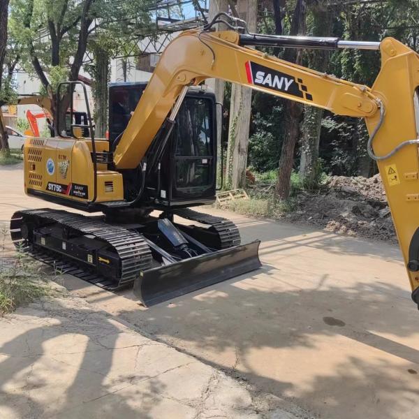 Excavadoras usadas SANY 75C com alta qualidade e baixo preço em venda quente em Shanghai