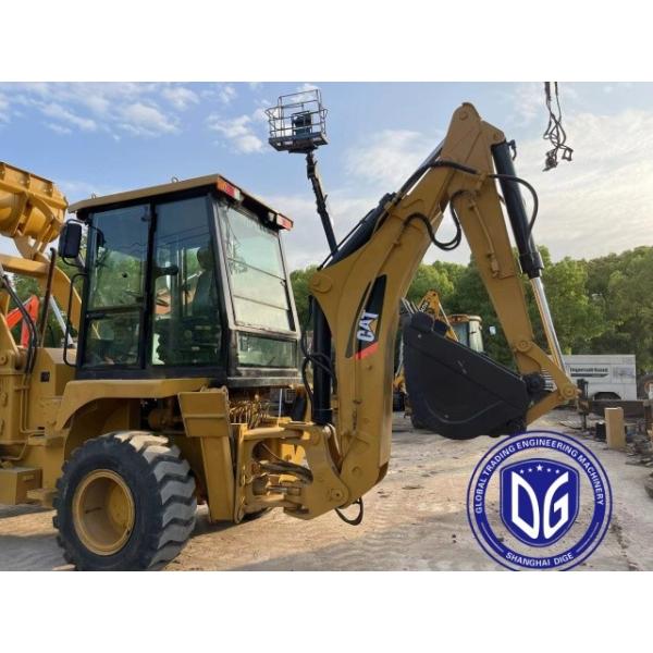 416E Caterpillar Использованный буровой погрузчик Мощный использованный буровой погрузчик гидравлическая машина
